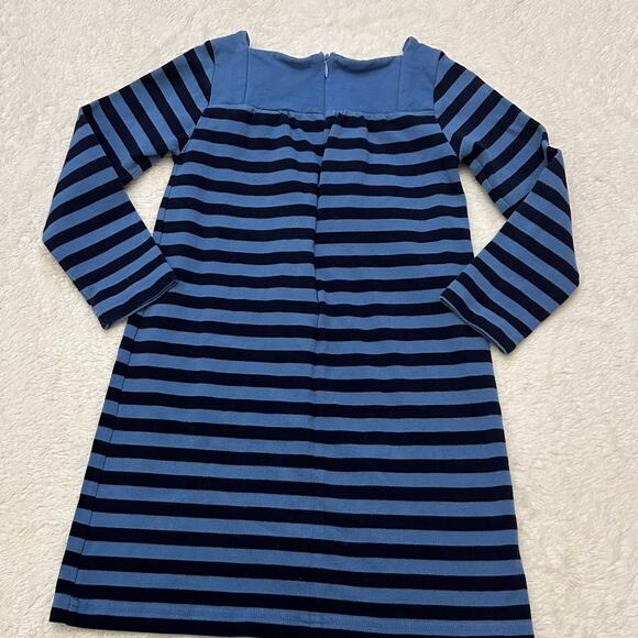 Florence Eiseman Striped Long Sleeve Dress Sz 6x - Picture 2 of 6